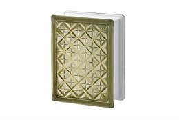 Стеклоблок Империал АКТИС коричневый (197х146х80) AKT_197146_11