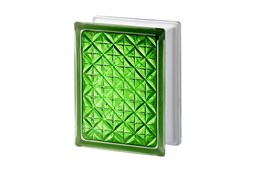 Стеклоблок Империал АКТИС изумруд (197х146х80) AKT_197146_12