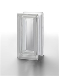 Стеклоблок половинка бесцветный Гладкий Neutro R09 T (190х90х80) Neutro_R09_T