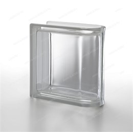 Стеклоблок торцевой бесцветный Гладкий Neutro TER Lineare T (190х190х80) Neutro_TER_Lineare_T