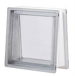 Стеклоблок нестандартный бесцветный Гинза Trapezoidale (300х300х170) Trapezoidale
