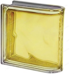 Стеклоблок торцевой металлизированный (зеркальный) Гладкий Cedro Ter Lineare O Met (190х190х80) Cedro_Ter_Lineare_O_Met