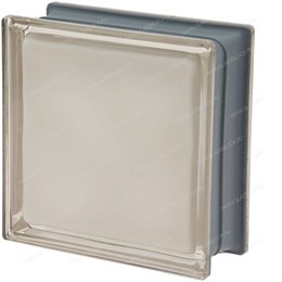 Стеклоблок стандартный металлизированный (зеркальный) Гладкий Bianco Q19 O Met (190х190х80) Bianco_Q19_O_Met