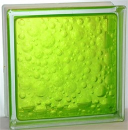 Стеклоблок стандартный окрашенный внутри Савона тархун (190х190х80) savona_vn_8