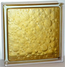 Стеклоблок стандартный окрашенный внутри Савона коричневый (190х190х80) savona_vn_9