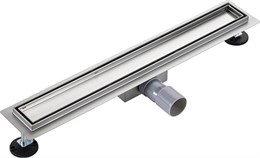 Душевой трап (лоток) РМС ТЛ-01 60 см, решетка серая, под плитку ТЛ-01