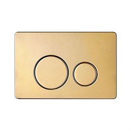 AQM4111BG Панель смыва AQUAme нерж сталь, золото шлифованное AQM4111BG