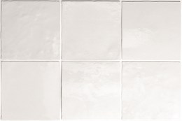 Плитка керамическая настенная 24454 ARTISAN White 13,2х13,2 см Equipe 24454