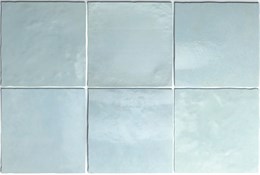 Плитка керамическая настенная 24458 ARTISAN Aqua 13,2х13,2 см Equipe 24458