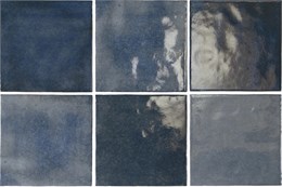 Плитка керамическая настенная 24460 ARTISAN Colonial Blue 13,2х13,2 см Equipe 24460