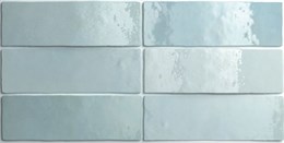 Плитка керамическая настенная 24468 ARTISAN Aqua 6,5х20 см ( коробка 38 шт.) Equipe 24468