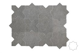 Гранит керамический 32723 ELDA STAR GRAPHITE 16,8x16,8 см Equipe 32723
