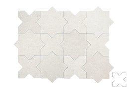 Гранит керамический 32730 ELDA CROSS WHITE 12x12 см Equipe 32730