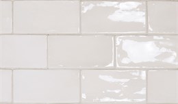 Плитка керамическая настенная 26909 MANACOR White 7,5х15 см Equipe 26909