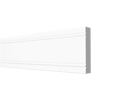 153 A/Плинтус широкий с каб. каналом (95x15x2000 мм)/20 153 A
