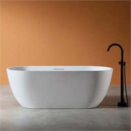 Ванна из искусственного камня ABBER Frankfurt AM9941 белая матовая AM9941