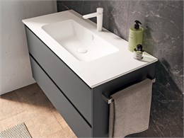 Раковина на тумбу BERLONI BAGNO WAY BLOCK LAVSMRINCXR003 101 LAVSMRINCXR003