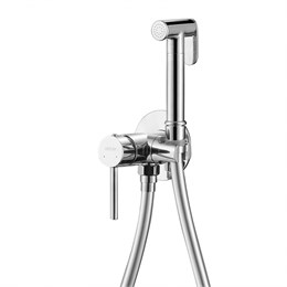 Гигиенический душ со смесителем Abber Wasser Kreis AF8125 Хром AF8125