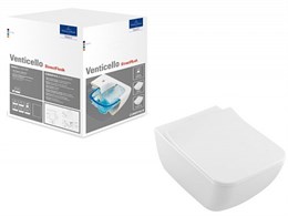Унитаз, Villeroy&Boch, Venticello, подвесной, шгв 375*560*330, цвет-альпийский белый 4611RS01