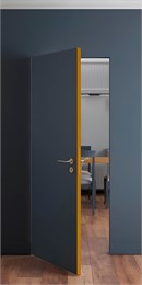 Комплект двери скрытого монтажа Invisible 5, 59 мм (открывание на себя),профиль шампань, Ал. кромка с 3-х сторон, L/R700/2000 O/Invisible5/SB/59/шампань/R/L/700/2000