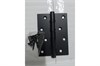 Петля MORELLI стальная универсальная MS 100X70X2.5-4BB BL Цвет - Черный MS 100X70X2.5-4BB BL - фото 107782