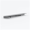 Микроплинтус LACONISTIQ Micro 11 mini Серебристый анодированный (11х5х2000мм) 5 зажимов в комплекте 11-13-200 - фото 107953