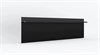 Скрытый плинтус LACONISTIQ REGULAR, под подсветку, черный МУАР RAL9005 (80х13х3000мм) 41-31-300 - фото 108011