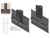 Теневой плинтус LACONISTIQ REGULAR 45 Чёрный МУАР (15х45х3000мм) зазор 20мм. 31-31-300 - фото 108199