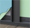 Теневой плинтус LACONISTIQ REGULAR 45 Чёрный МУАР (15х45х3000мм) зазор 20мм. 31-31-300 - фото 108204