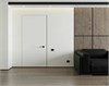 Теневой плинтус LACONISTIQ LIGHT 41, под подсветку , Чёрный МУАР. (41,3х15х3000мм) зазор 20мм. 33-11-300-3 - фото 108248