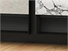 Теневая рейка LACONISTIQ DUAL, под панели и керамог. Чёрная анодированная (8,6х12х3000мм. заор 6мм) вставка FLEX в комплекте 22-11-300 - фото 108330
