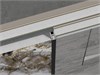 Теневая рейка LACONISTIQ DUAL mini, под панели и керамог. Чёрная анодированная (6х10х3000мм. зазор 3.5мм) вставка FLEX в комплекте 28-11-300 - фото 108365