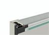 Теневая рейка micro 1М (скрытый наличник) Laconistiq Черный МУАР RAL9005 (краска только на лиц. части), (93*15,7*1000мм) 24-31-100 - фото 108414