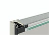 Теневая рейка micro 1М (скрытый наличник) Laconistiq Белый МУАР RAL9005 (краска только на лиц. части), (93*15,7*1000мм) 24-32-100 - фото 108416