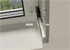Теневая рейка micro 3М (скрытый наличник) Laconistiq Серебристый МУАР RAL9006 (краска только на лиц. части), (93*15,7*3000мм) 24-33-300 - фото 108468