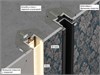 Теневая рейка LACONISTIQ Light MINI Черная анодированная (11,3*16*3000мм) под подсветку, для обоев, панелей и керамогранита, вставка FLEX в комплекте 29-11-300 - фото 108502