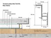 Теневая рейка LACONISTIQ Multilevel (разноуровневая) Св. золото анодированное (46.3*27.7*3000мм.) под подсветку 25-15-300 - фото 108575