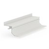 Теневая рейка LACONISTIQ Multilevel LANDI MAX (разноуровневая) Белый матовый (87*55,7*3000мм.) под подсветку 26-22-300 - фото 108587