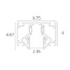 Магнитный шинопровод для натяжного потолка Arte Lamp LINEA-ACCESSORIES A474306 - фото 109653