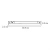 Магнитный трековый светильник Arte Lamp LINEA A4662PL-1BK - фото 109669