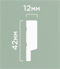 Финишный молдинг LF124A BR490K 42мм х 12мм х2700мм LF124A BR490K - фото 109854