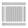 Панель LV124 W36 120мм х 12мм х 2700мм LV124 W36 - фото 110314