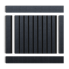 Панель LV124 BK114K 120мм х 12мм х 2700мм LV124 BK114K - фото 110363