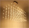 Светильник DZN-68781 МАТ.ХРОМ ` 1200*600*600/H600+6000/1/LED/.W/4000K трос 4м SELENA 25-04 DZN-68781 - фото 110766