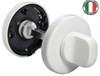 Завертка сантехническая Morelli Luxury LUX-WC-R5 BIA Цвет - Белый LUX-WC-R5 BIA - фото 112220