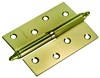 Петля MORELLI стальная разъемная с короной MS 100X70X2.5 R AB Правая Цвет - Античная бронза MS 100X70X2.5 R AB - фото 112298