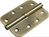 Петля MORELLI стальная разъёмная скругленная MSD-C 100X70X2.5 AB R Правая Цвет - Античная бронза MSD-C 100X70X2.5 AB R - фото 112422
