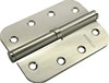 Петля MORELLI стальная разъёмная скругленная MSD-C 100X70X2.5 SN L Левая Цвет - Белый никель MSD-C 100X70X2.5 SN L - фото 112433