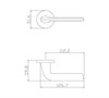 Дверная ручка ADDEN BAU DOVE S-484 GRAPHITE DOVE S-484 GRAPHITE - фото 113635