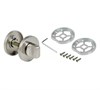 Завёртка сантехническая ADDEN BAU WC SR-003 NICKEL WC SR-003 NICKEL - фото 113652